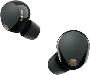 Sony WF-1000XM5 – Best wireless earbuds for iPhone 2025 with advanced noise cancellation and AAC codec support